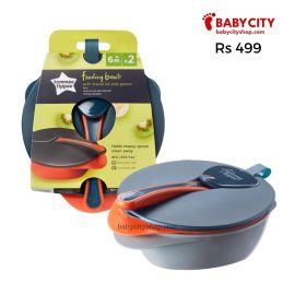 TT Feeding Bowl x2 pcs with Spoon Type 1
