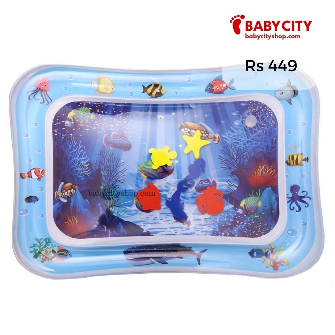 Baby Play Game Mat Summer Inflatable Water Mat for Babies Safety Cushion Ice Mat Fun Activity Playmat Early Education Kids Toys