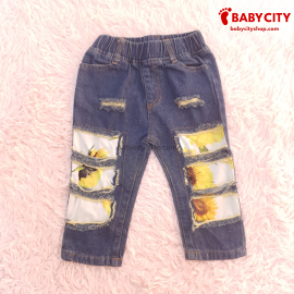Girl Jeans Sunflower Yellow